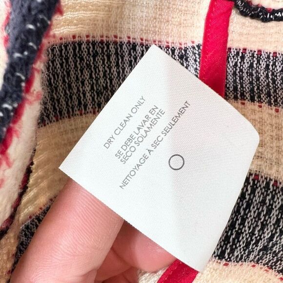 Cabi Love Jacket Blazer Women 10 Carol Collection Striped Cruise Double Breasted - Picture 8 of 10